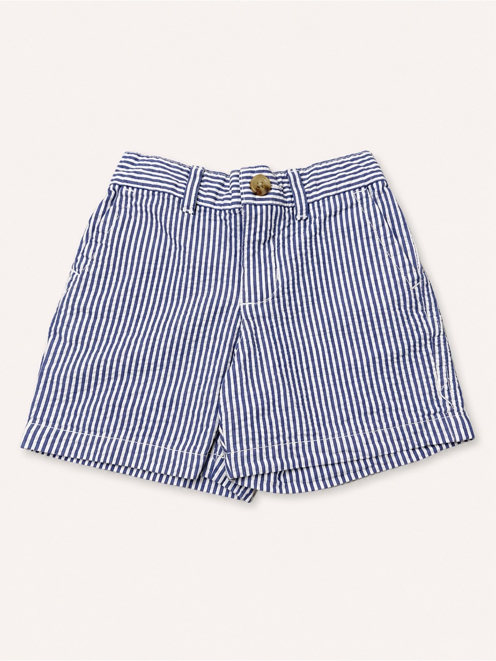 Ralph Lauren Blue and White Striped Kids Shorts
